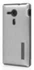Чехол (клип-кейс) INCIPIO DualPro Shine (SE-215), серебристый/серый, для Sony Xperia SP