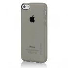 Чехол (клип-кейс) INCIPIO Feather Clear (IPH-1142-SMK), серый, для Apple iPhone 5c