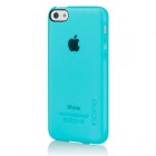Чехол (клип-кейс) INCIPIO Feather Clear (IPH-1142-TRQ), бирюзовый, для Apple iPhone 5c