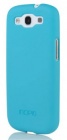 Чехол (клип-кейс) INCIPIO Feather (SA-298), голубой, для Samsung Galaxy S III