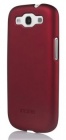 Чехол (клип-кейс) INCIPIO Feather (SA-300), красный, для Samsung Galaxy S III