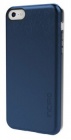 Чехол (клип-кейс) INCIPIO Feather Shine (IPH-1143-NVY), синий, для Apple iPhone 5c
