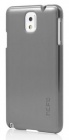 Чехол (клип-кейс) INCIPIO Feather Shine (SA-484-SLVR), серебристый, для Samsung Galaxy Note 3