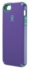 Чехол (клип-кейс) SPECK CandyShell, фиолетовый/зеленый, для Apple iPhone 5