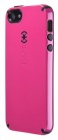 Чехол (клип-кейс) SPECK CandyShell, розовый/черный, для Apple iPhone 5
