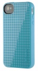 Чехол (клип-кейс) SPECK PixelSkin HD, голубой, для Apple iPhone 4/4S