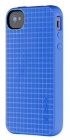Чехол (клип-кейс) SPECK PixelSkin HD, синий, для Apple iPhone 4/4S