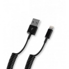 Кабель DEPPA 72121, USB- Lightning, 1.2м черный