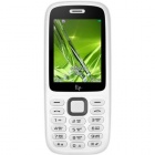 Мобильный телефон FLY DS115, белый, моноблок, 2 сим карты