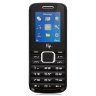Мобильный телефон FLY TS91, черный, моноблок, 3 сим карты