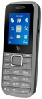 Мобильный телефон FLY TS91, серебристый, моноблок, 3 сим карты