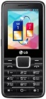 Мобильный телефон LG A399, черный, моноблок, 2 сим карты