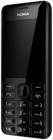 Мобильный телефон NOKIA 206 DUAL SIM, черный, моноблок, 2 сим карты