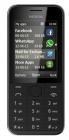 Мобильный телефон NOKIA 208, черный, моноблок