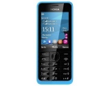 Мобильный телефон NOKIA 301 Dual Sim, голубой, моноблок, 2 сим карты