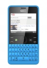 Мобильный телефон NOKIA Asha 210, голубой, моноблок, 2 сим карты