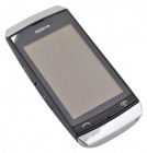 Мобильный телефон NOKIA Asha 305, серебристо-белый, моноблок, 2 сим карты