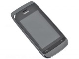 Мобильный телефон NOKIA Asha 308, черный, моноблок, 2 сим карты