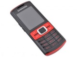 Мобильный телефон SAMSUNG GT-C3011, красный, моноблок