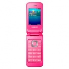 Мобильный телефон SAMSUNG GT-C3520 La Fleur, розовый, раскладной