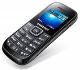 Мобильный телефон SAMSUNG GT-E1200 Keystone 2, черный, моноблок