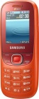 Мобильный телефон SAMSUNG GT-E2202, оранжевый, моноблок, 2 сим карты