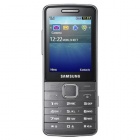 Мобильный телефон SAMSUNG GT-S5610, серебристый металлик, моноблок