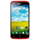 Смартфон LENOVO S820, 8Gb, красный, моноблок, 2 сим карты, LBP0A8004ERU