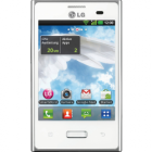 Смартфон LG Optimus L3 E400, серебристо-белый, моноблок
