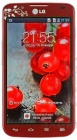 Смартфон LG Optimus L7 II Dual P715, красный, моноблок, 2 сим карты