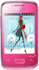 Смартфон SAMSUNG Galaxy Y Duos «La Fleur» GT-S6102, розовый, моноблок, 2 сим карты