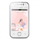 Смартфон SAMSUNG GT-S5360 Galaxy Y La Fleur, белый, моноблок