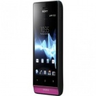 Смартфон SONY Xperia Miro ST23i, черно-розовый, моноблок