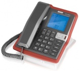 Телефон BBK BKT-258 RU, черный и красный