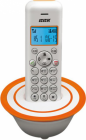 Телефон DECT BBK BKD-815 RU, белый и оранжевый