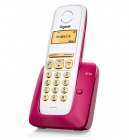 Телефон DECT GIGASET A130, красный и белый