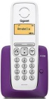 Телефон DECT GIGASET A230, фиолетовый и белый