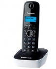 Телефон DECT PANASONIC KX-TG1611RUW, белый и черный
