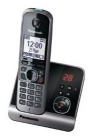 Телефон DECT PANASONIC KX-TG6721RUB, черный