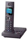 Телефон DECT PANASONIC KX-TG7861RUH, серый металлик