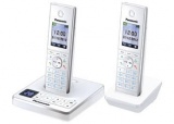 Телефон DECT PANASONIC KX-TG8562RUW, белый