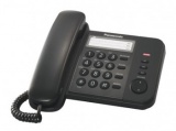 Телефон PANASONIC KX-TS2352RUB, черный