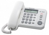 Телефон PANASONIC KX-TS2356RUW, белый