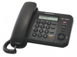 Телефон PANASONIC KX-TS2358RUB, черный