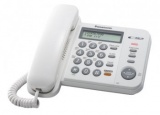 Телефон PANASONIC KX-TS2358RUW, белый