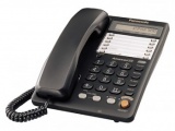 Телефон PANASONIC KX-TS2365RUB, черный