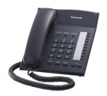 Телефон PANASONIC KX-TS2382RUB, черный