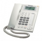 Телефон PANASONIC KX-TS2388RUW, белый