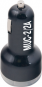 Автомобильное з/у MYSTERY MUC-2/2A, 2xUSB, 1000мА, черный