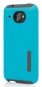 Чехол (клип-кейс) INCIPIO DualPro (HT-392-CYN), голубой/серый, для HTC Desire 601